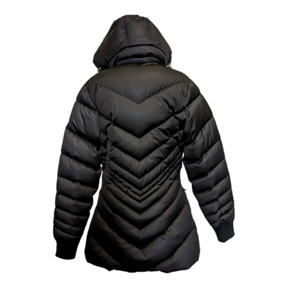 Pyrenex Alexandre Vauthier black puffer coat with hood 36/XS - Picture 3 of 15